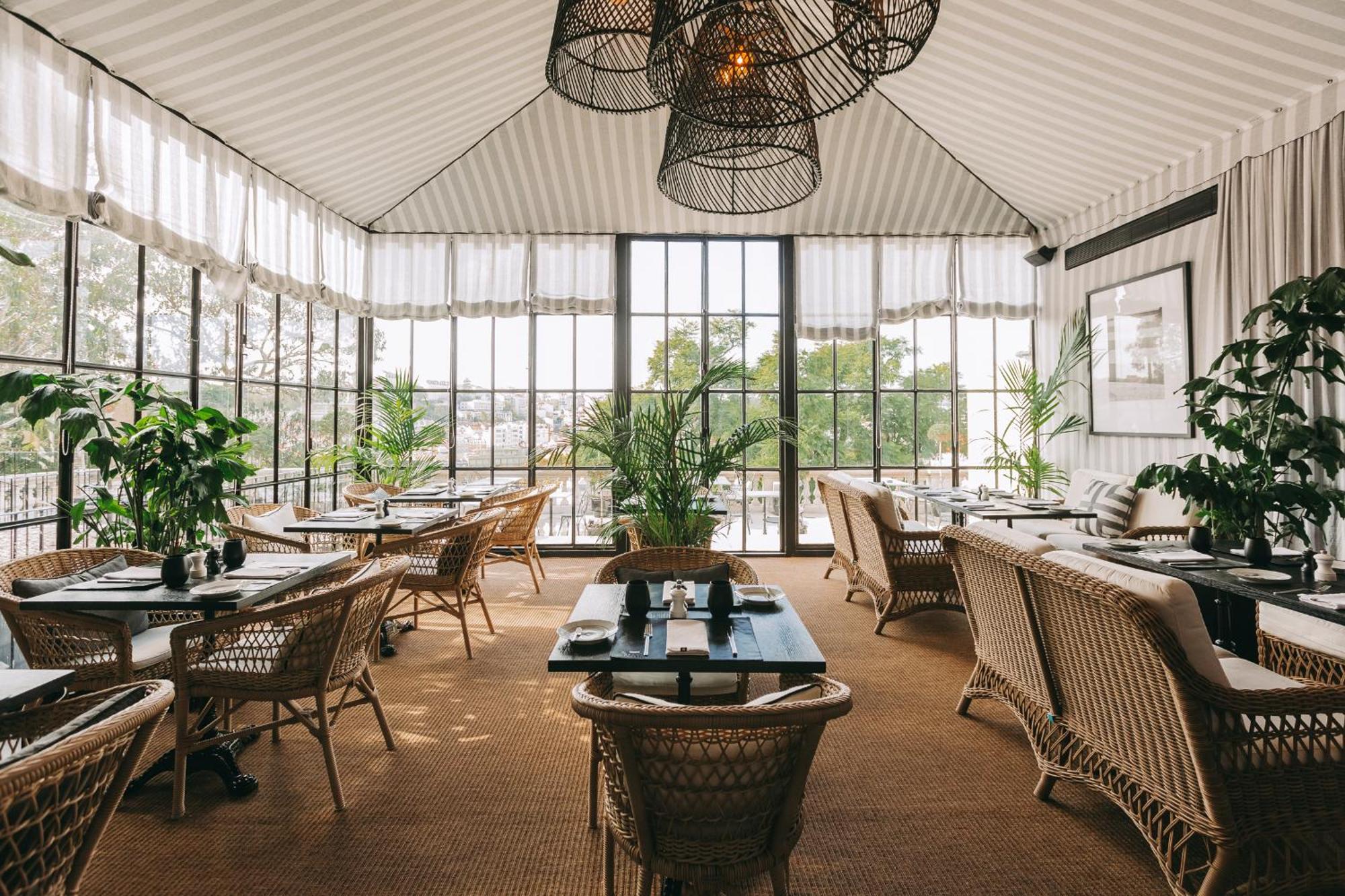 토렐 팰리스 리스본 호텔 외부 사진 The restaurant